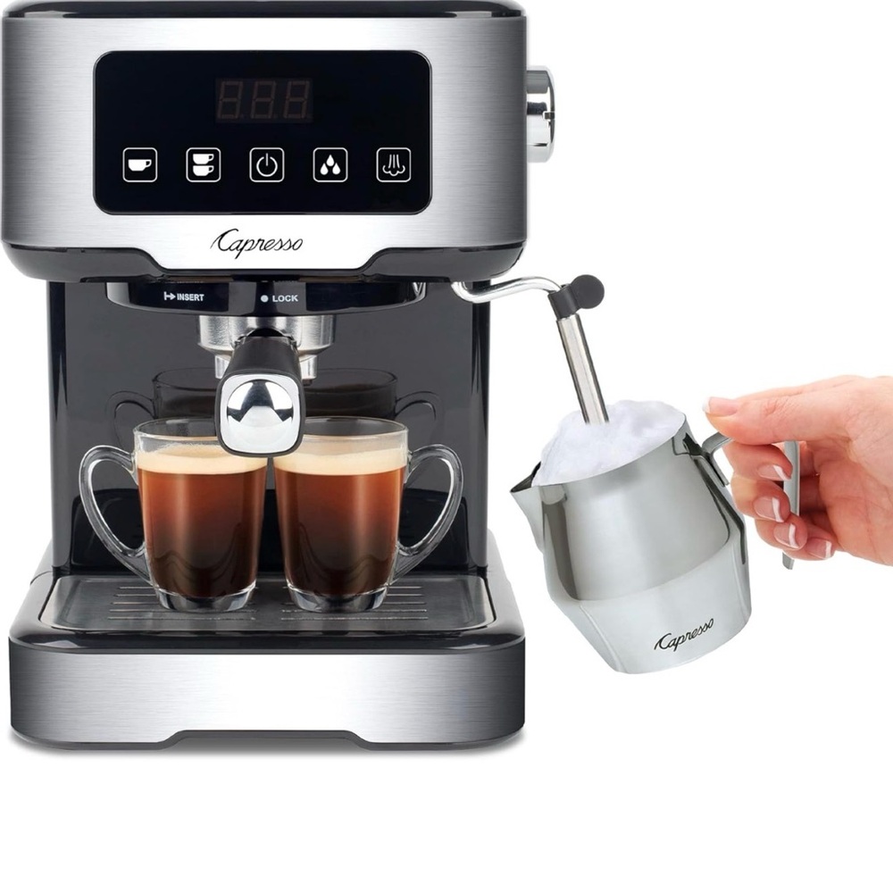 Capresso Stainless Steel Espresso Machine - Picture 3 of 6